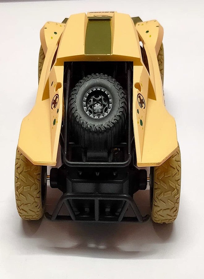 Wembley Remote Control Car Jeep Toy 1.20 Scale Absorbable System Built in High Strength Shock with Oversized Tires RC Car Grey - Image 3